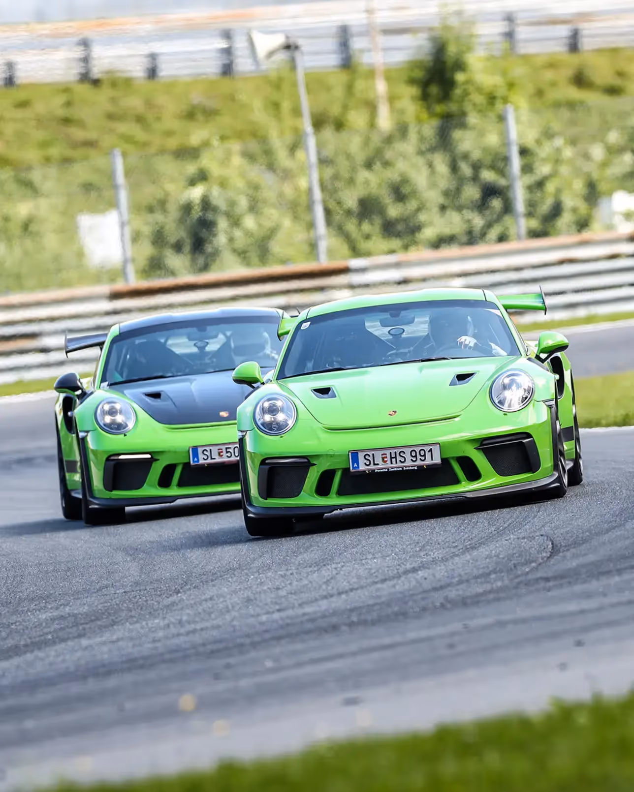 Luftaufnahme der Strecke Salzburgring