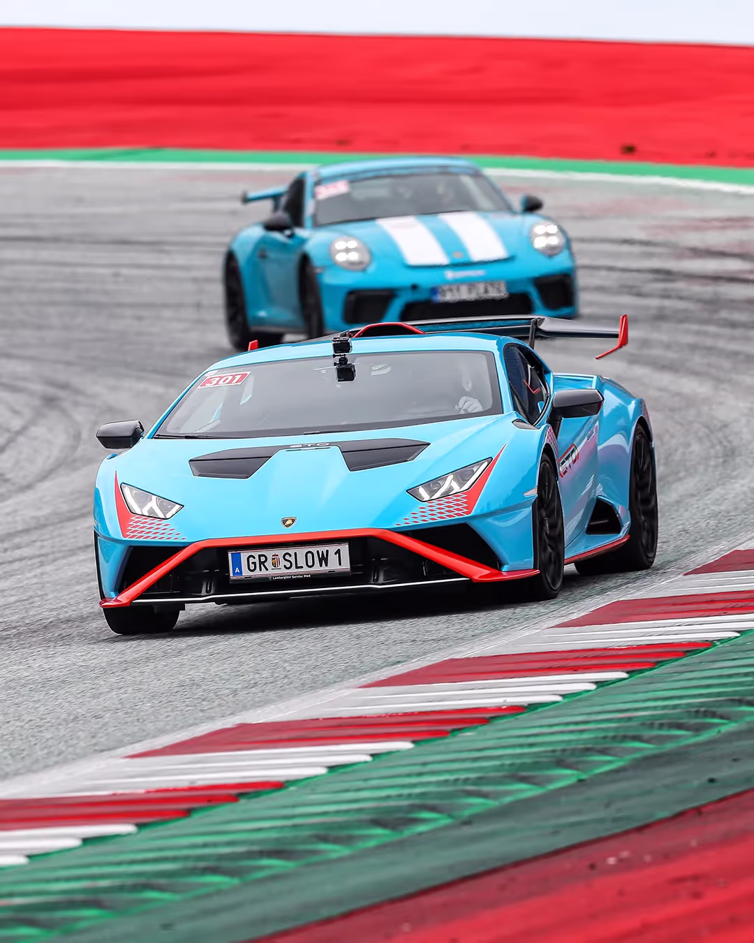 Fahrzeuge am Red Bull Ring